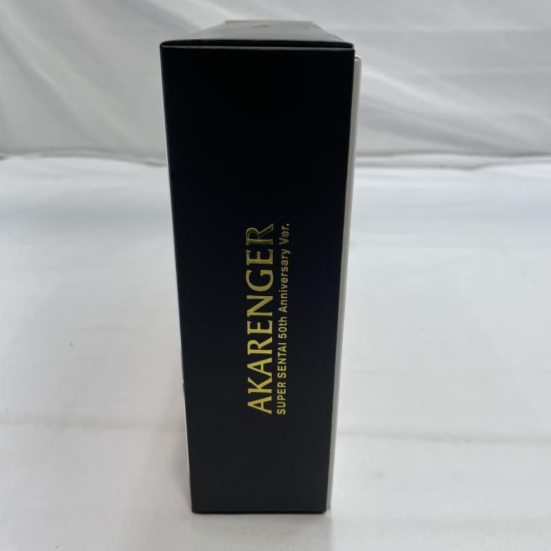 【中古】S未開封)BANDAI S.H.Figuarts(真骨彫製法) アカレンジャー スーパー戦隊 50th Anniversary Ver.(初回限定台座付属) フィギュア[19]