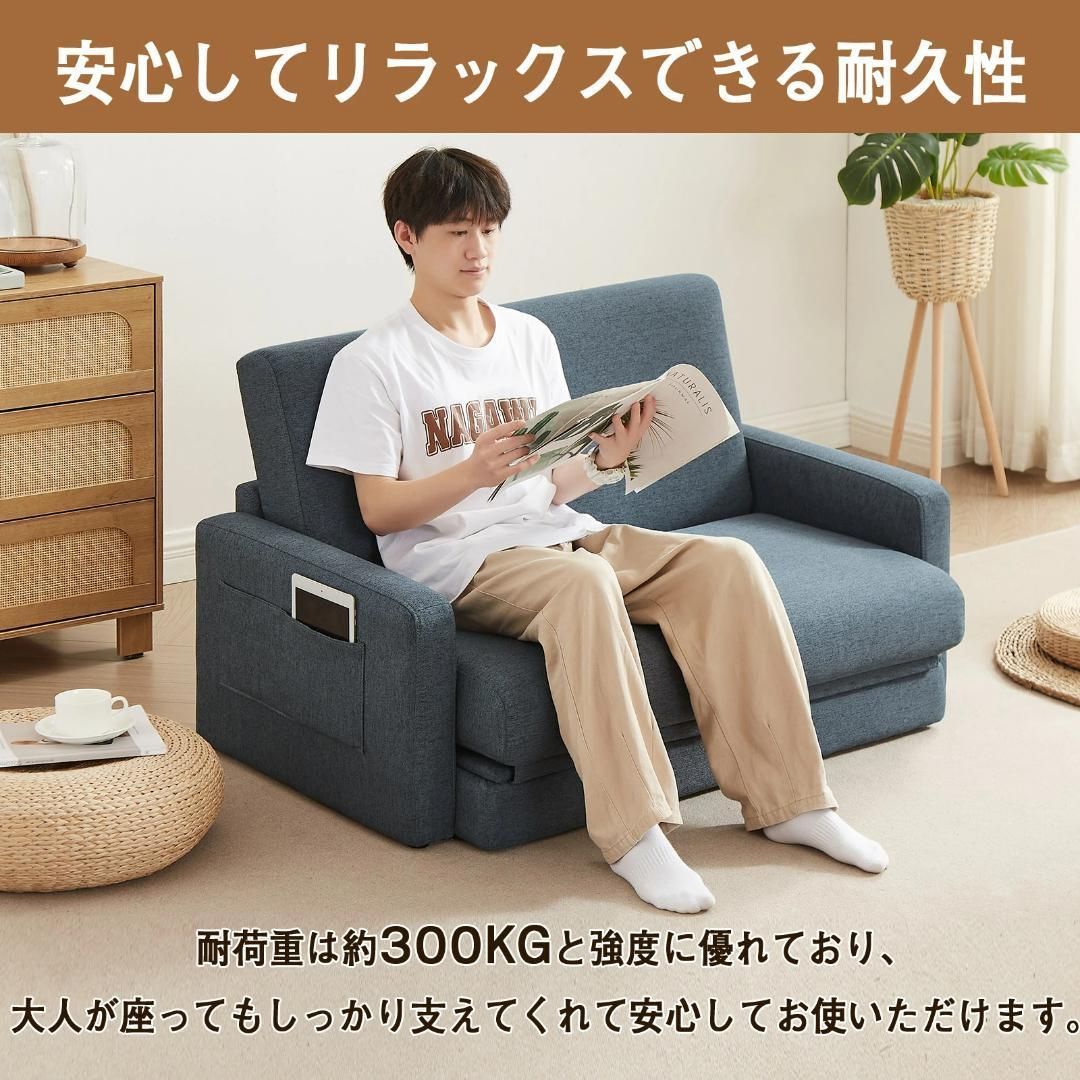 訳あり新品 ソファ ソファー2人掛け ソファベッド 1222-260 - メルカリ