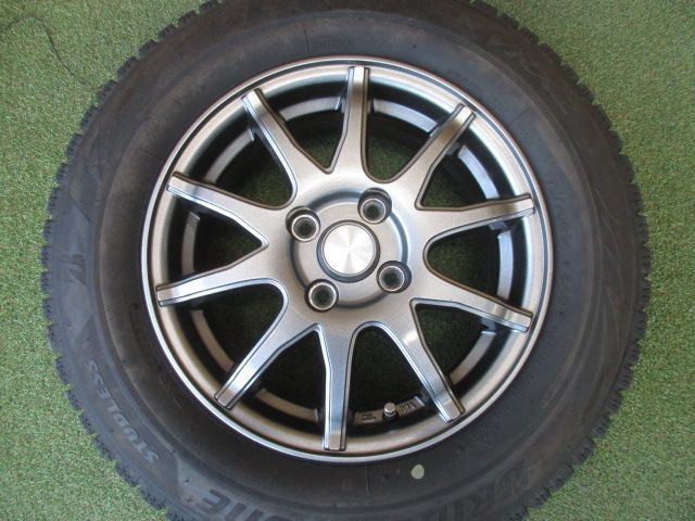 み ヒューマンライン 175 70 R 14 スタッドレスタイヤ４本SET ヴィッツ ポルテ フィット