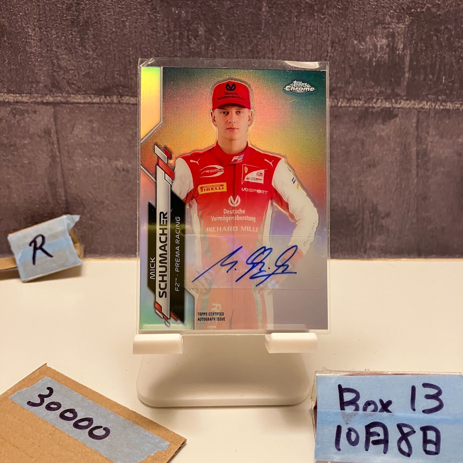 2020 Topps Chrome Mick Schumacher 339/566 直筆サインカード PREMA