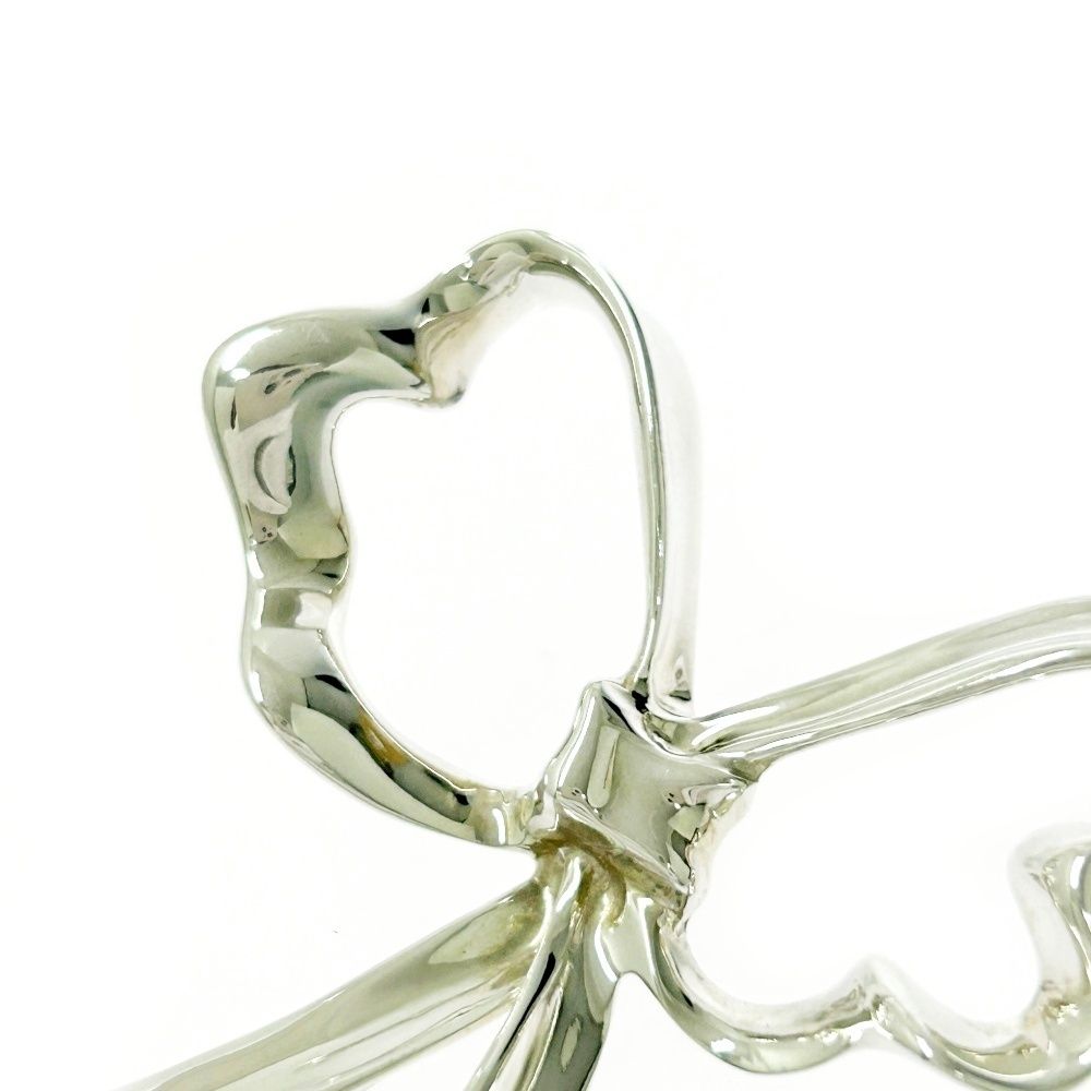 中古】TIFFANY&Co. ティファニー シルバー リボン ブローチ 14.9g 925