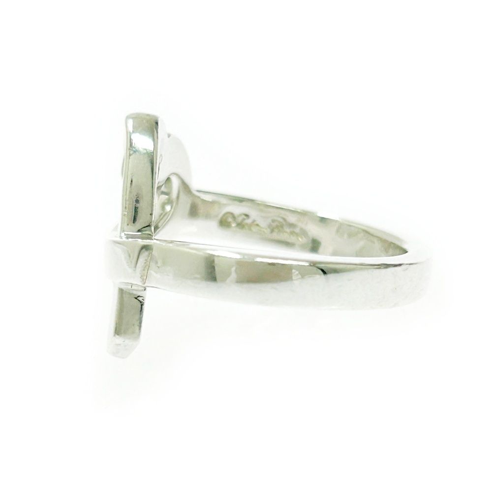 中古】TIFFANY&Co. ティファニー シルバー ラビングハート リング 4.8g