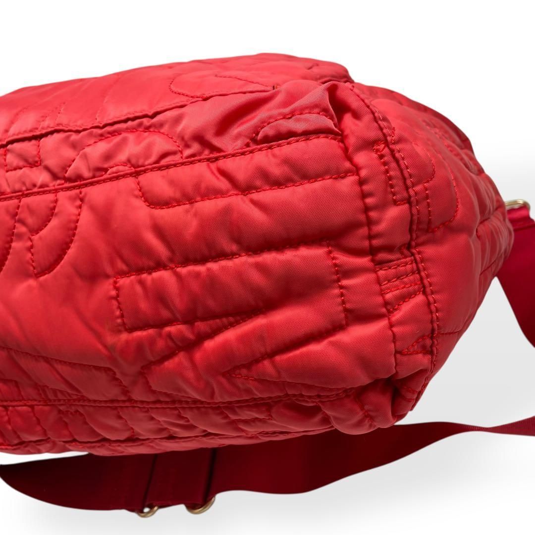 極美品 MARC BY MARC JACOBS 2way トートバッグ レッド - メルカリ