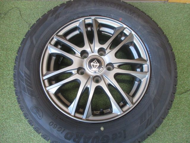  み ヴェルバ 195 65 R 15 スタッドレスタイヤ４本SET ノア ヴォクシー ステップワゴン 15インチ タイヤ ホイールセット