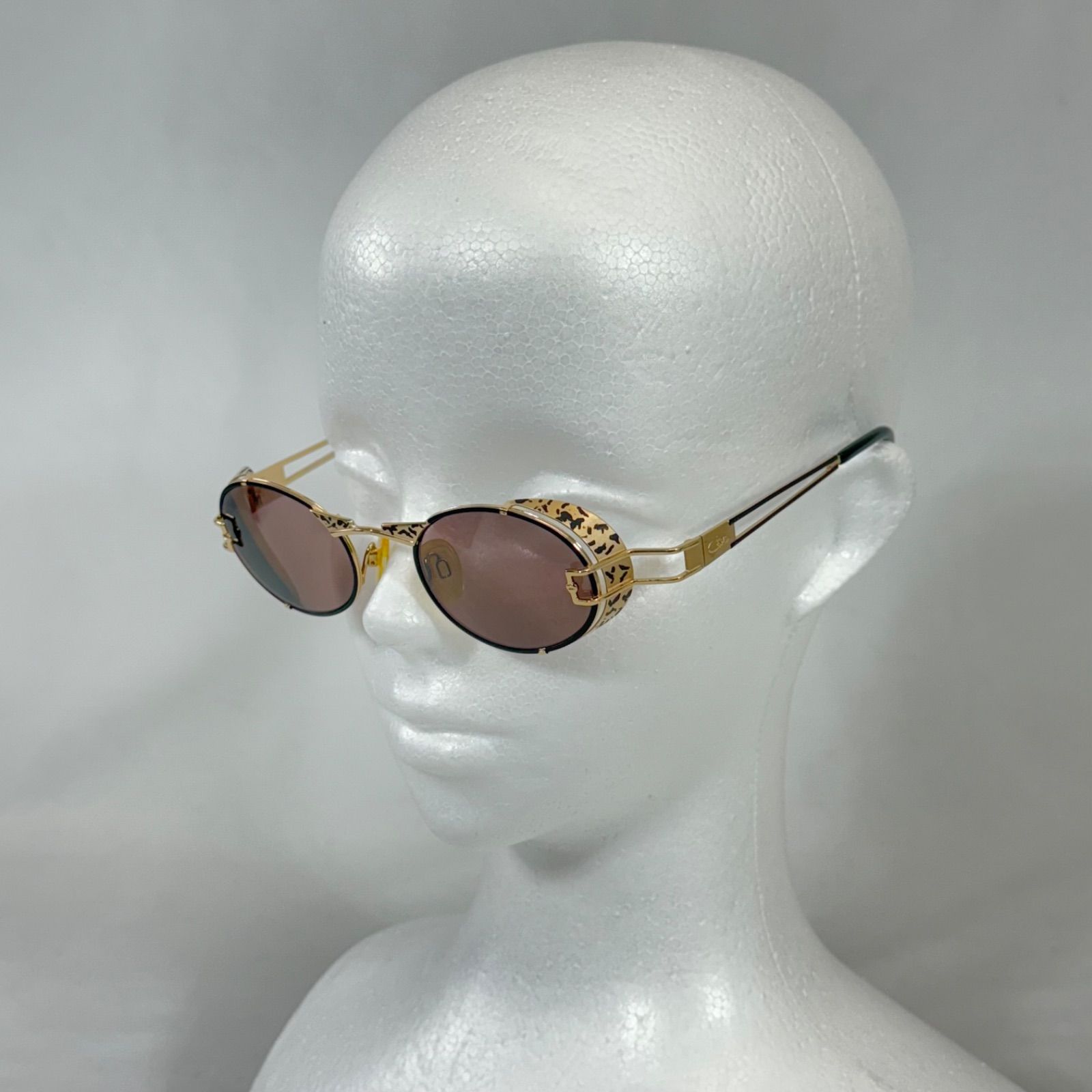 希少品】ヴィンテージ CAZAL カザール メタルフレーム サングラス