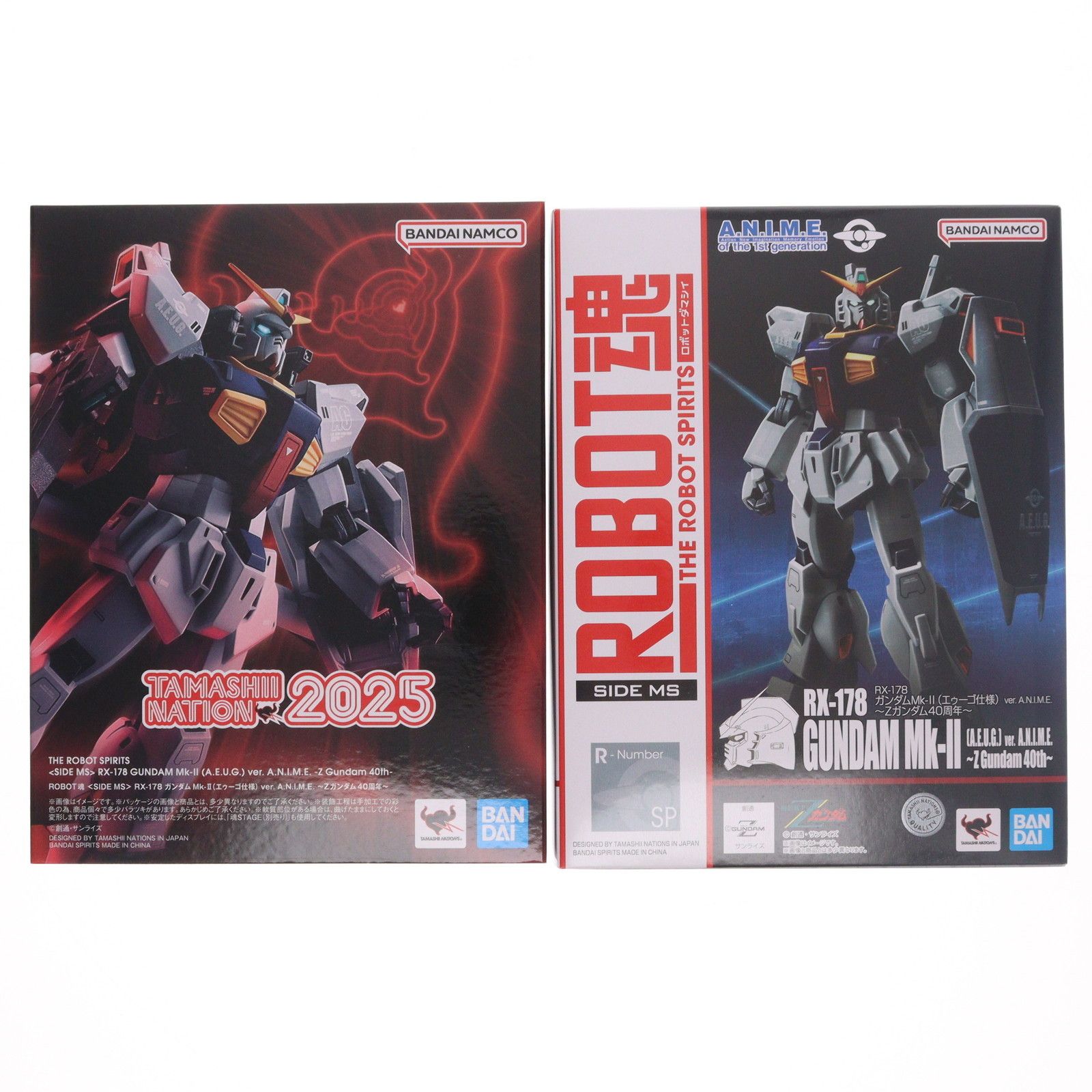  スリーブu0026ブックレット付属 魂ウェブ商店限定 ROBOT魂(SIDE MS) RX-178 ガンダムMk-II(エゥーゴ仕様) ver. A.N.I.M.E. -Zガンダム40周年- 機動戦士Zガンダム 完成品 可動フィギュア バンダイスピリッツ その他