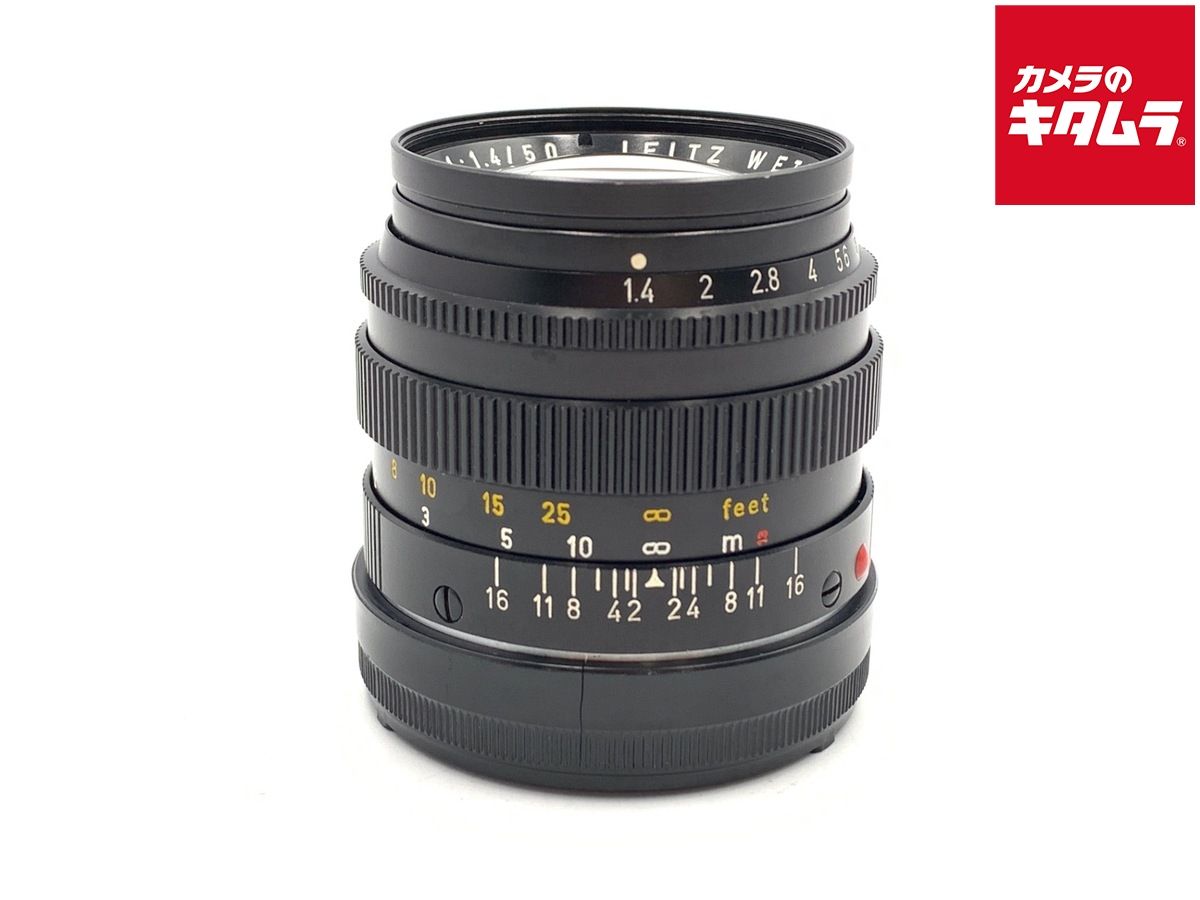 中古】 【並品】 ライカ ズミルックスM 50mm F1.4 E43 ブラック - メルカリ