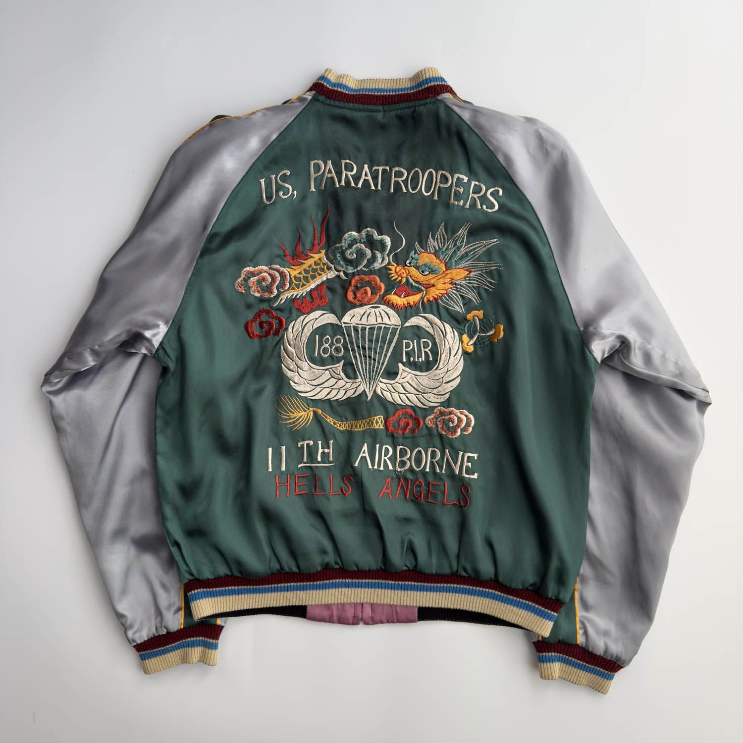 Lサイズ⭐️テーラー東洋　スーベニアジャケット　スカジャン　リバーシブル　M品番 TAILOR TOYO テーラー東洋 港商商会 スカジャン 2020 × 1965 55周年