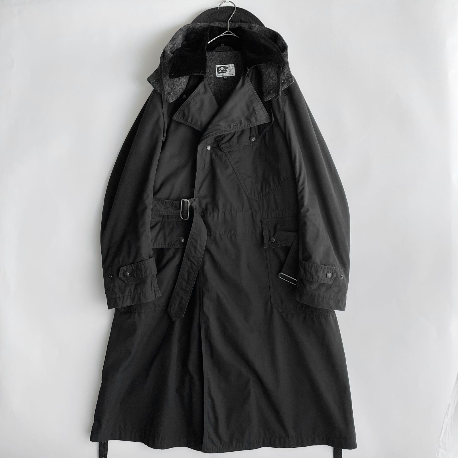 美品 Engineered Garments マッキーノコート ブラック 美品/希少】ENGINEERED GARMENTS -Riding Coat- size/XS (vk) エンジニ