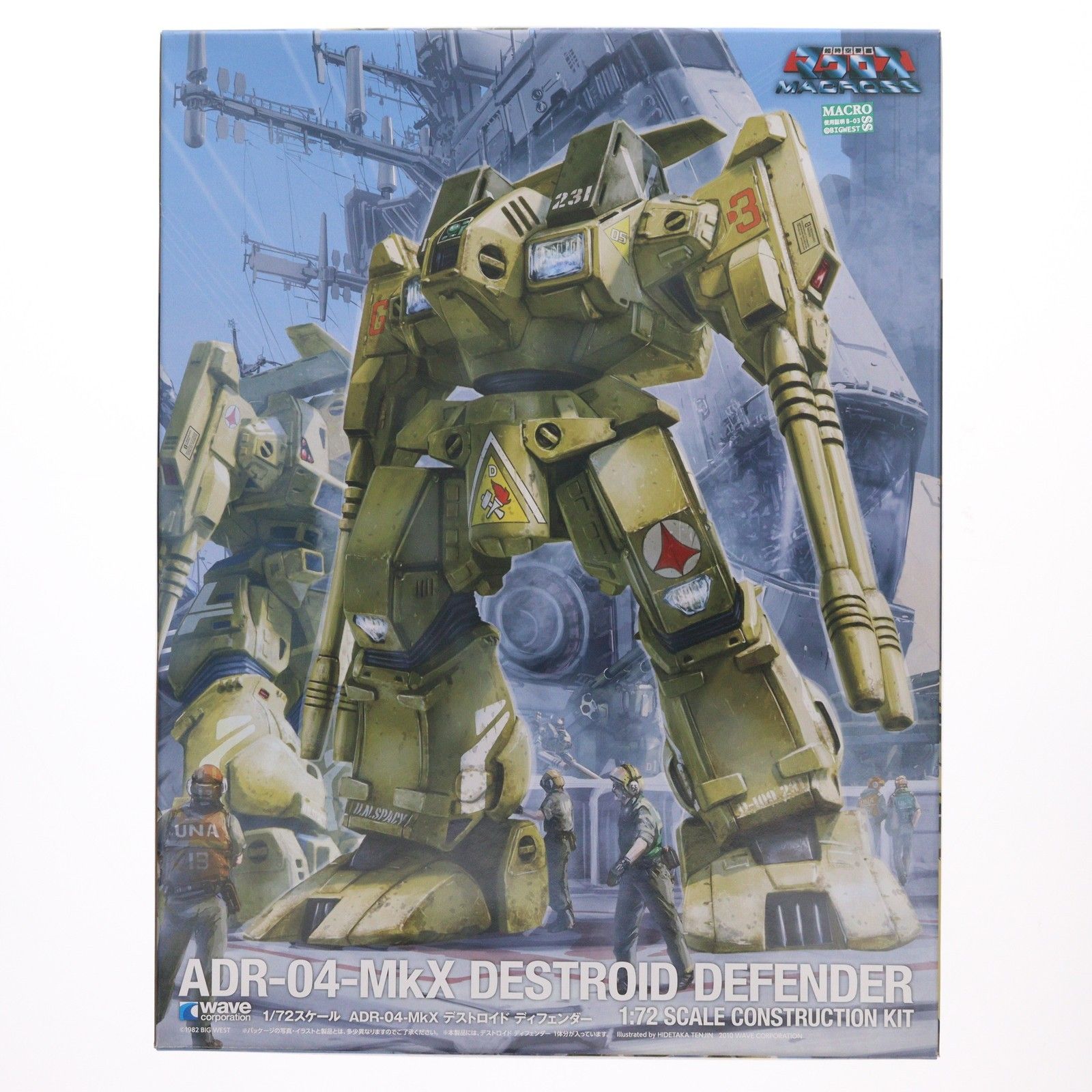 1 72 ADR-04-MKX ディフェンダー 超時空要塞マクロス プラモデル MC-72 ウェーブ WAVE