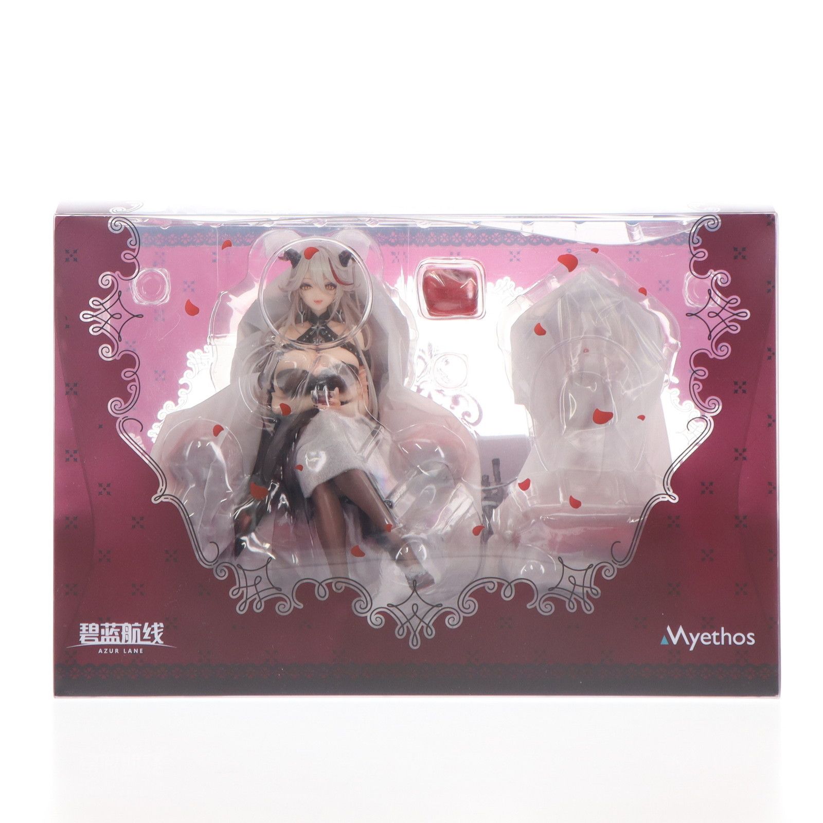 エーギル 薔薇色の盛典Ver. アズールレーン 1/7 完成品 フィギュア