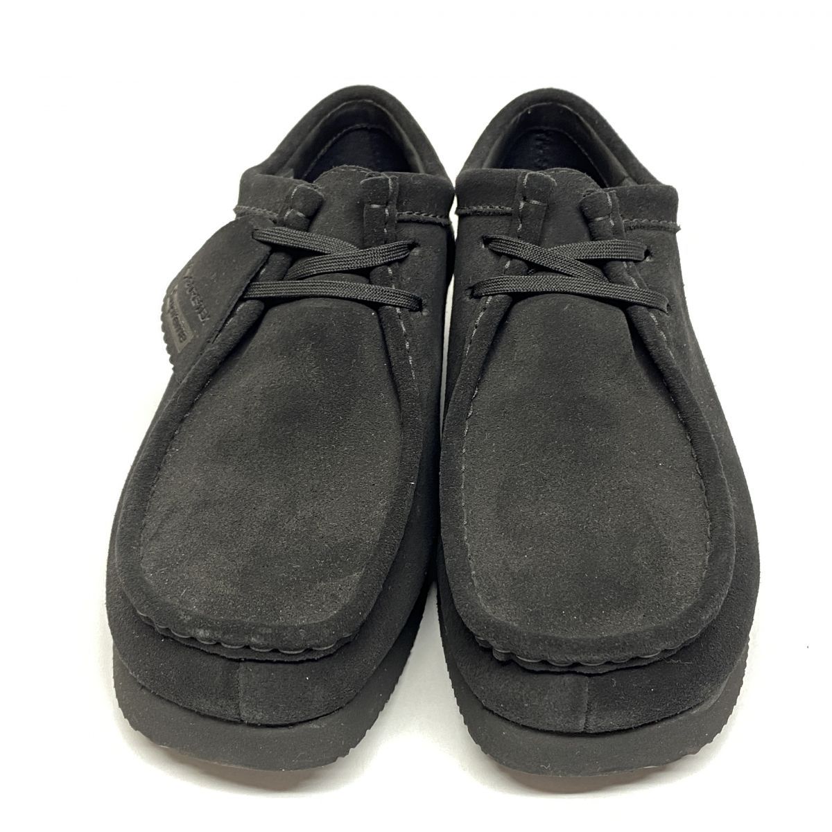 Clarks クラークス Supreme シュプリーム ワラビー Wallabee ブラック サイズUS 9 1 2 メンズ 箱無