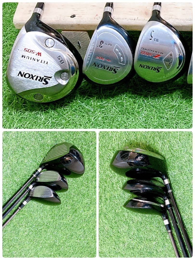 M1 スリクソン 初心者オススメ ゴルフクラブセット メンズ 14本 - メルカリ