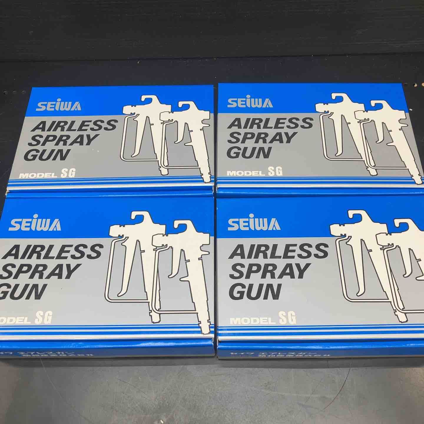 セイワ産業塗装用ガン エアレスガンSG 10 箱入り セット