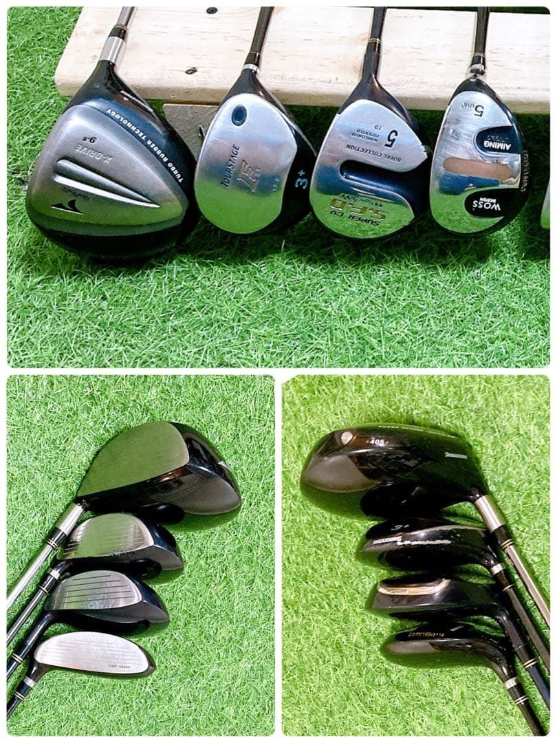 H11 ツアーステージ 初心者オススメ ゴルフ クラブセット メンズ 14本