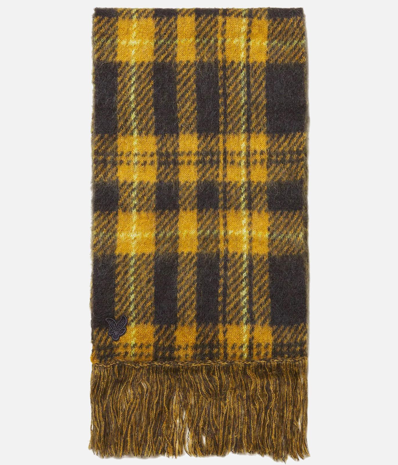 NICHOLAS DALEY × LYLE & SCOTT / KNITTED TARTAN SCARF(ANNIVERSARY