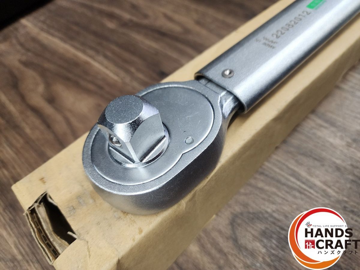 ♭ 箱なし カノン プリセット型トルクレンチ N 420 QLK 全長約950 mm 差込角19.05 熊