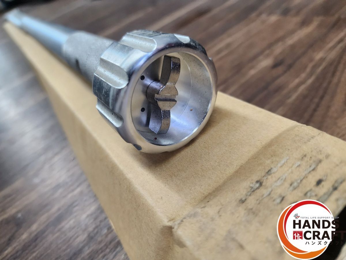  ♭ 箱なし カノン プリセット型トルクレンチ N 420 QLK 全長約950 mm 差込角19.05 熊 トルクレンチ スパナ レンチ