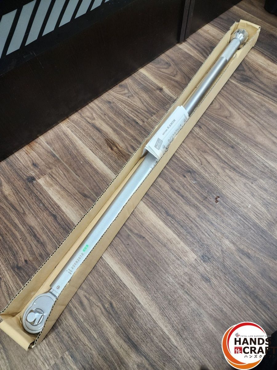 ♭ 箱なし カノン プリセット型トルクレンチ N 420 QLK 全長約950 mm 差込角19 05 熊