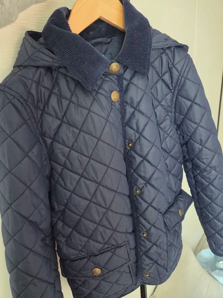 ポロ キッズ キルティング アウター M 8-10