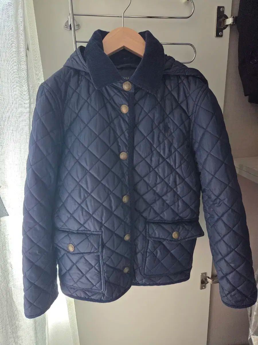 ポロ キッズ キルティング アウター M 8-10