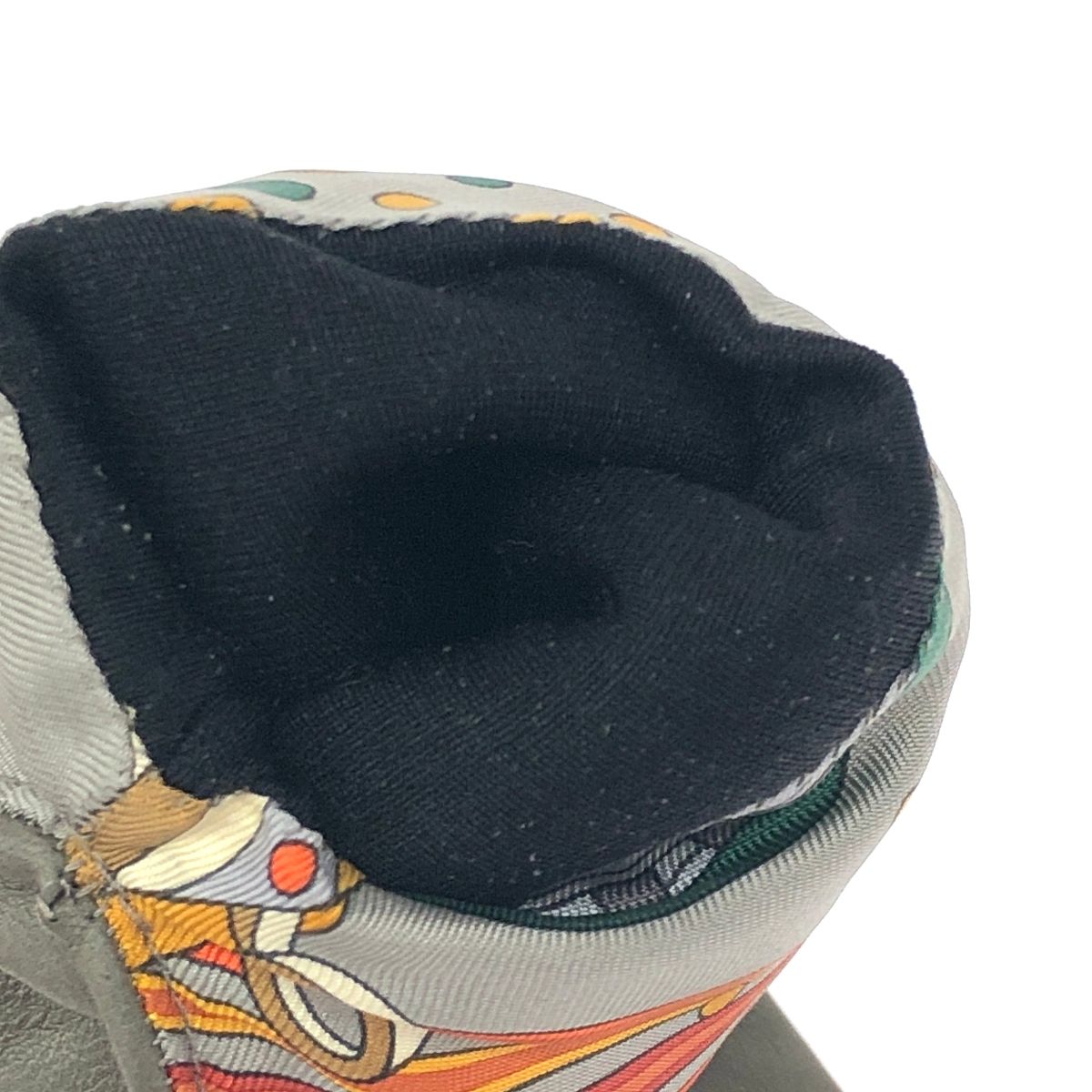 HERMES エルメス レザーグローブ 表記サイズ:6.5 エトゥープ/レザー