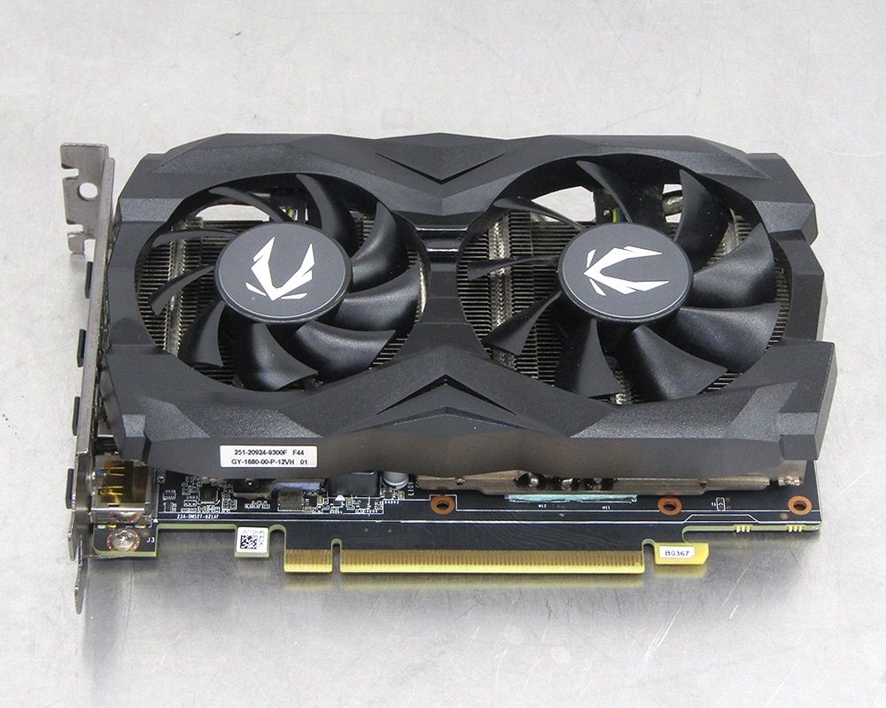 ZOTAC GAMING GEFORCE GTX 1660 TI 6GB 192BIT GDDR6 グラフィック