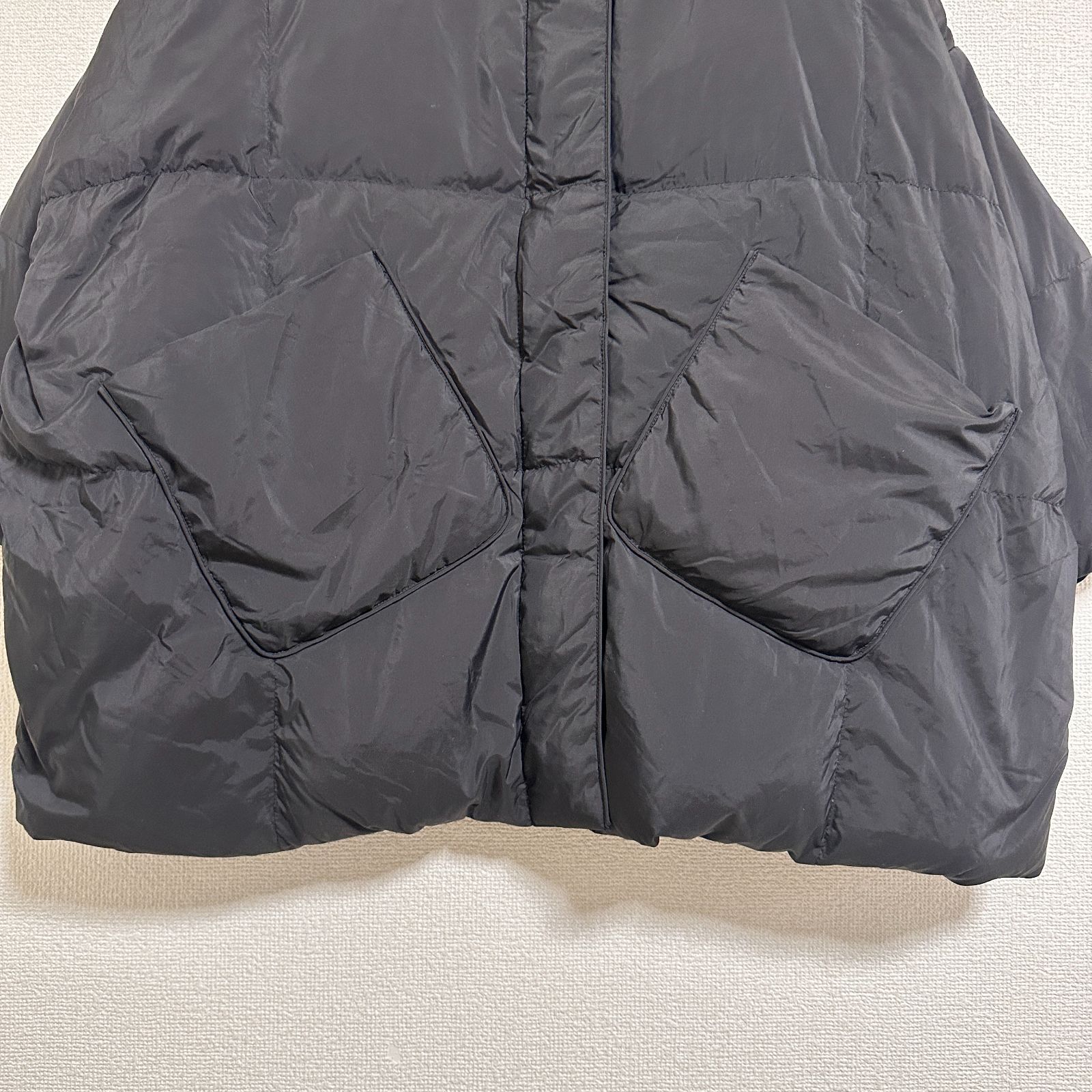 wee9s パーフェクトシルエットダウン ダック100% ノーカラー ダウン