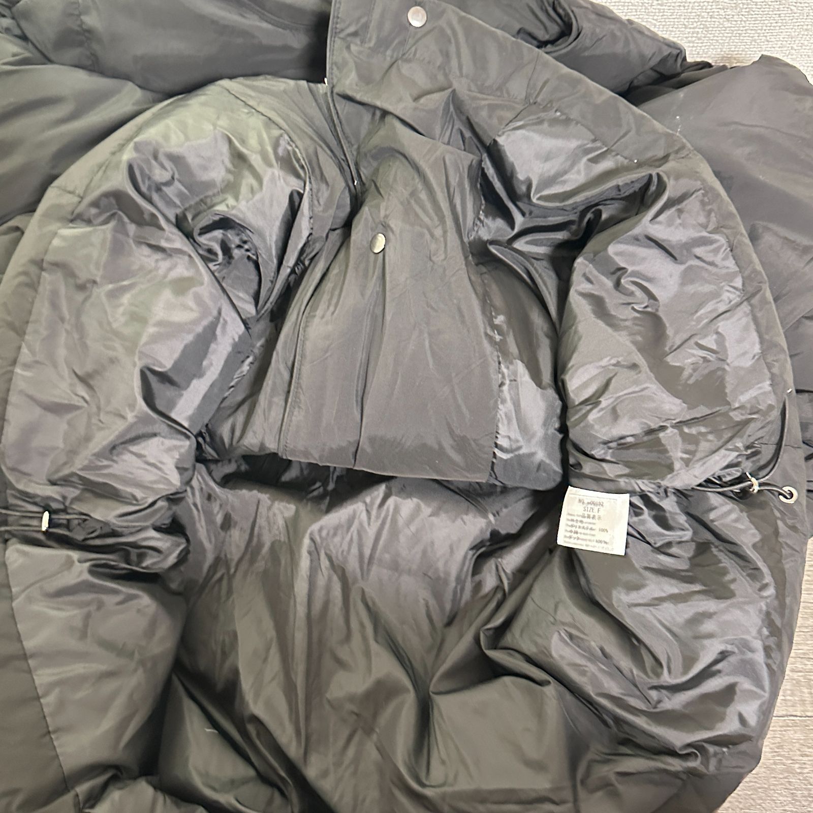 wee9s パーフェクトシルエットダウン ダック100% ノーカラー ダウン