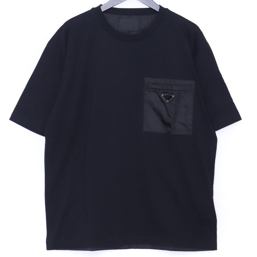 PRADA Tシャツ トップス リナイロン トライアングルロゴ XXLサイズ