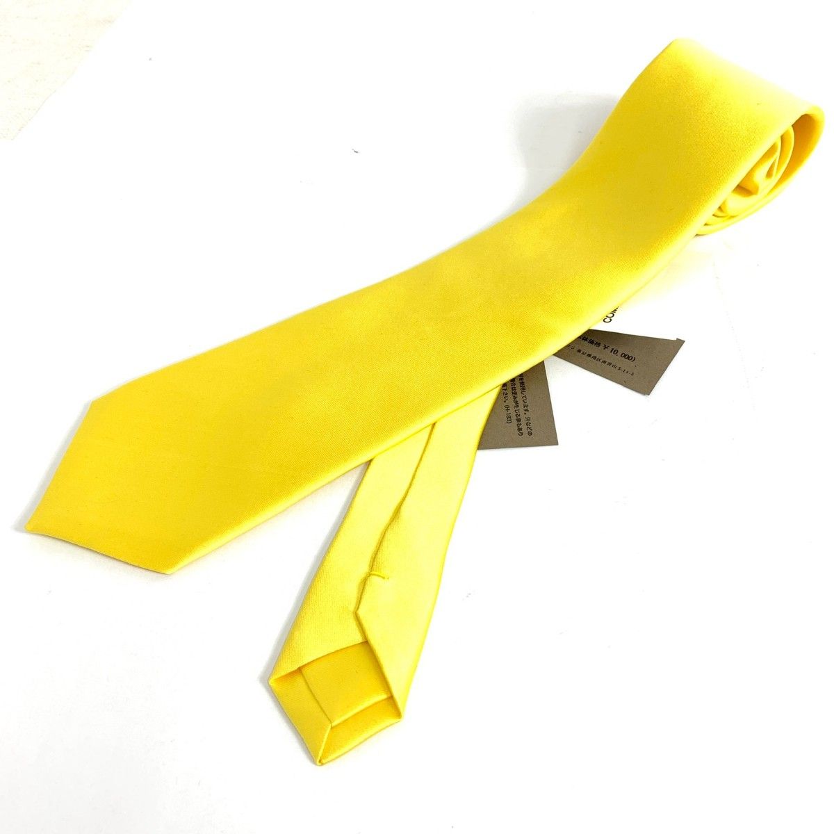 COMME des GARCONS HOMME PLUS コムデギャルソンオムプリュス ネクタイ シルク100％ PC-K401 シルク100％ イエロー メンズ / 241007003089