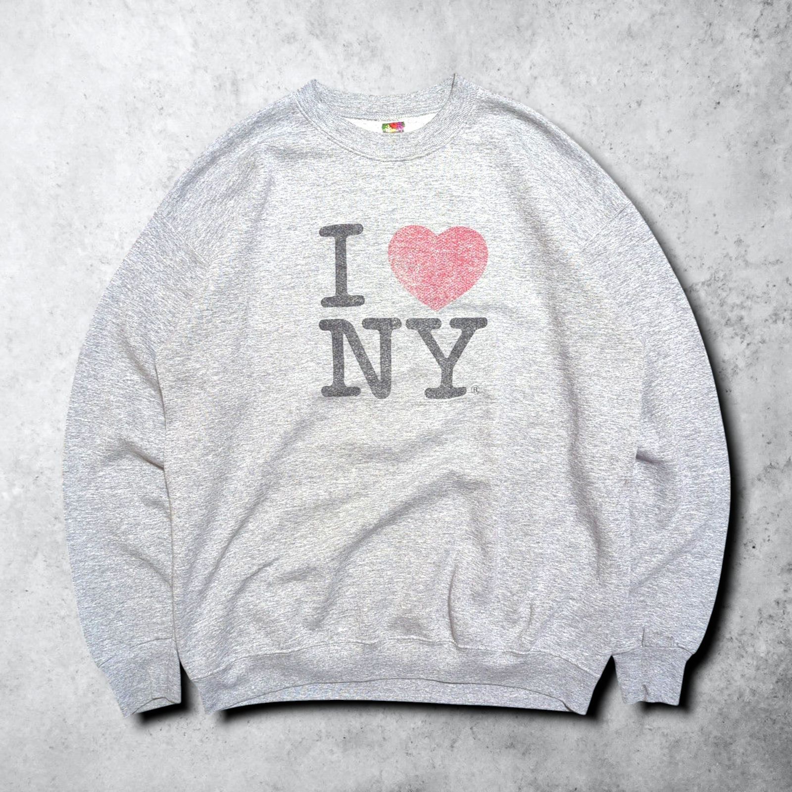 I LOVE NY NEWYORK アイ ラブ ニューヨーク 90s アート スウェット 