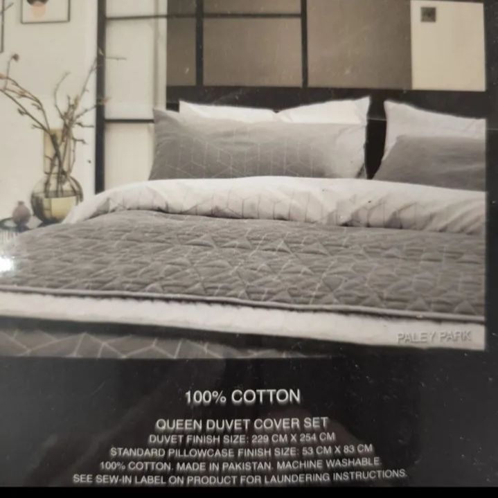 DKNY 掛け布団カバーセット（クイーンサイズ） 掛けカバー ×1 枕カバー