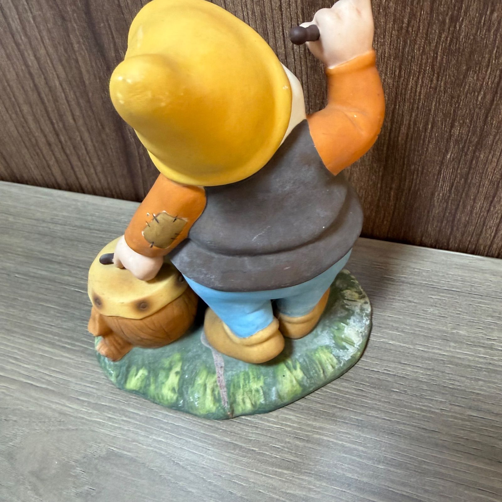 ☆ディズニー 白雪姫 小人 ごきげん 7人のこびと 陶器 加藤工芸 工置物