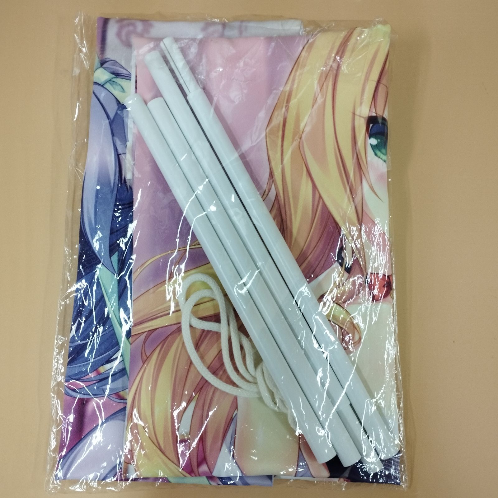 ネコぱら　タペストリー　メイプル　シナモン　カグユヅ D10550] ネコぱら メイプル＆シナモン B2タペストリー NEKO WORKs