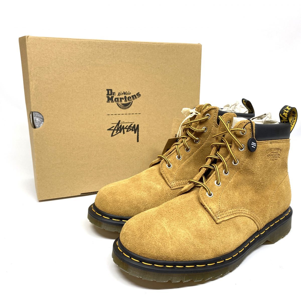 未使用 Dr.Martens × Stussy 8ホール ブーツ/UK9 激レア】Dr.Martens×STUSSY 8ホール UK9 （27cm） 【中古・古着通販