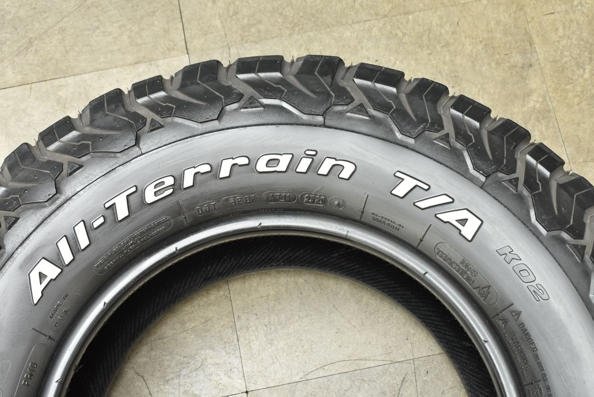  大 BFグッドリッチ オールテレーン T A KO 2 LT 285 70 R 17 4本セット カスタム リフトアップ ラングラー プラド FJクルーザー サーフ 17インチ サマータイヤ ノーマルタイヤ