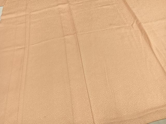 平和屋着物▽上質な色無地　単衣　雄黄色　三越扱い　正絹　逸品　AABC4113fy 平和屋着物▽上質な色無地 単衣 雄黄色 三越扱い 正絹 逸品 AABC4113fy