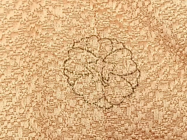 平和屋着物▽上質な色無地 単衣 雄黄色 三越扱い 正絹 逸品 AABC4113fy