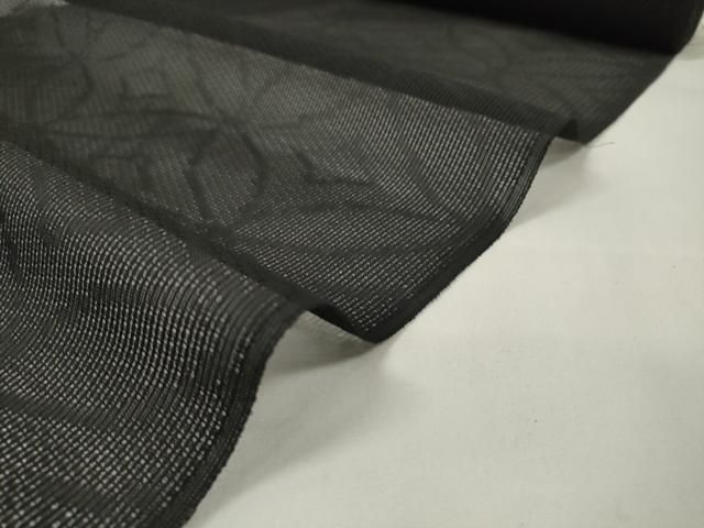  平和屋着物 羽織 コート 西陣 反物 羽尺 スリーシーズン 春夏秋 塵除け 羅 七宝繋ぎ紋紗 黒地 zzz 羽織 着物 浴衣