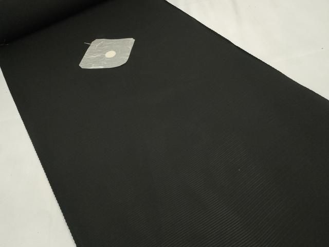 平和屋着物 夏物 黒紋付 黒反物 着尺 駒絽 草木染 zzz