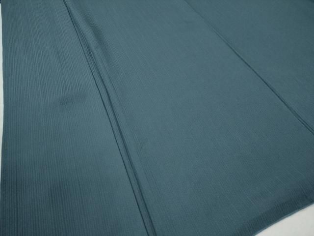 平和屋着物○上質な色無地 本場奄美大島泥染 泥五度染 赤塚次男 御召御