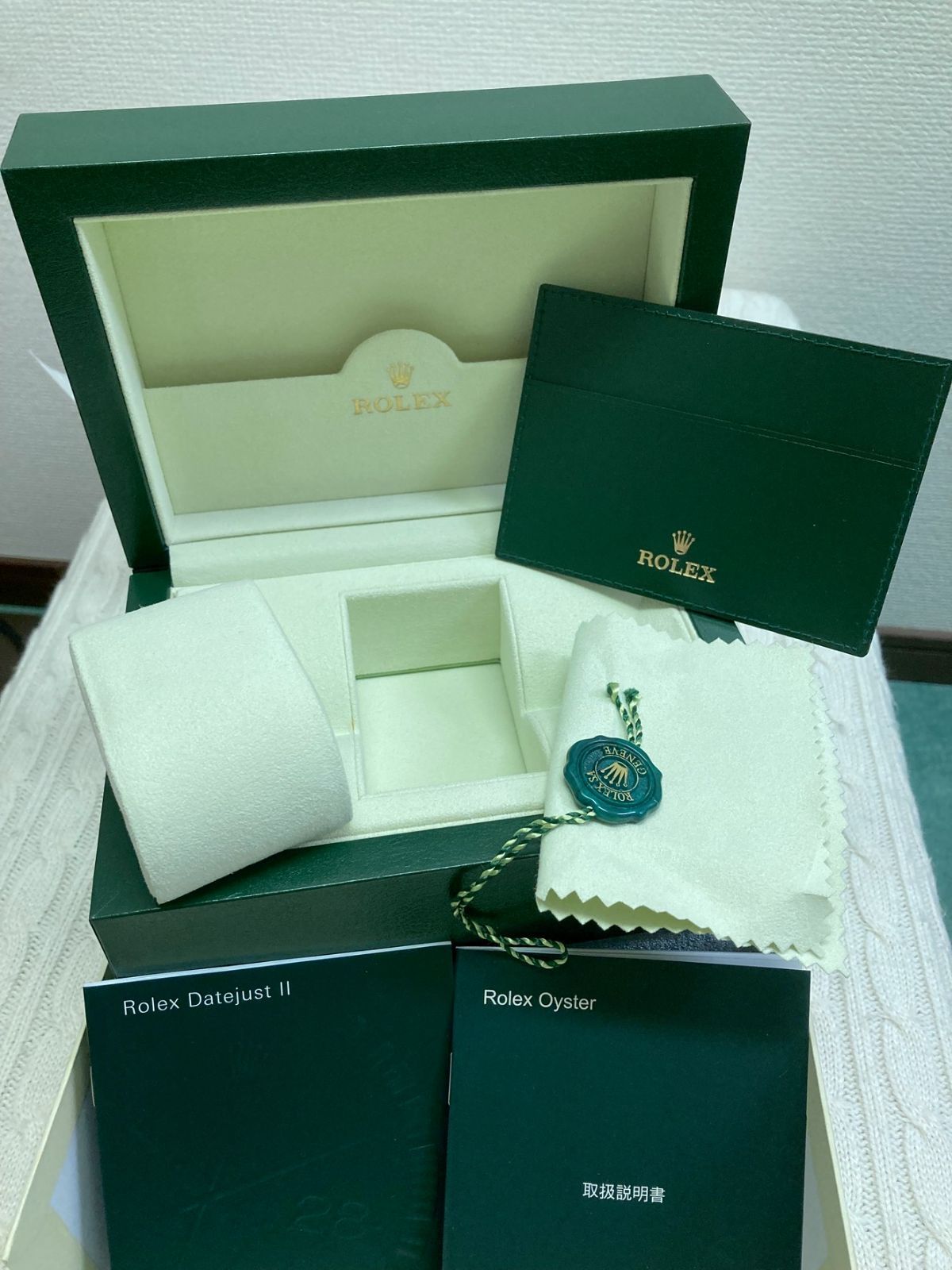 ☆ROLEX 純正 グリーンボックス 空箱☆ - メルカリ
