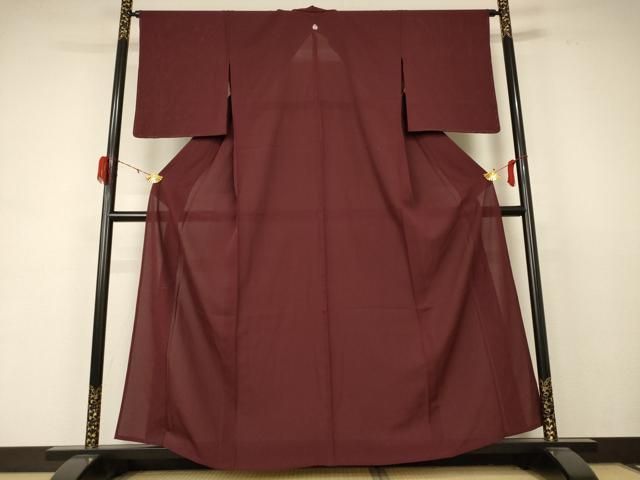 平和屋着物＊夏物　色無地　絽　茶色　正絹　逸品　AABF5107jd 平和屋オンライン｜リユースでサステナブル｜色無地着物コレクション一覧