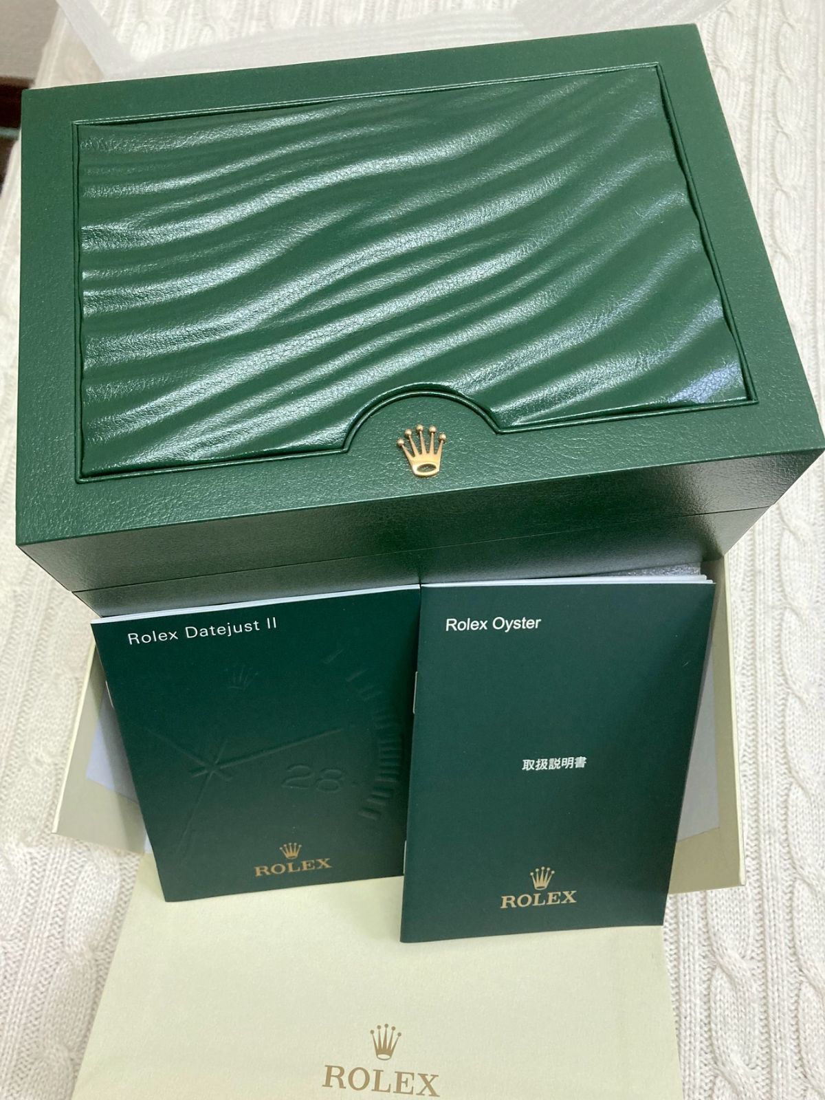 ☆ROLEX 純正 グリーンボックス 空箱☆ - メルカリ