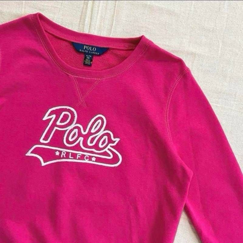 archive POLO RALPH LAUREN ポロラルフローレン RLFC白抜きロゴ刺繍 前