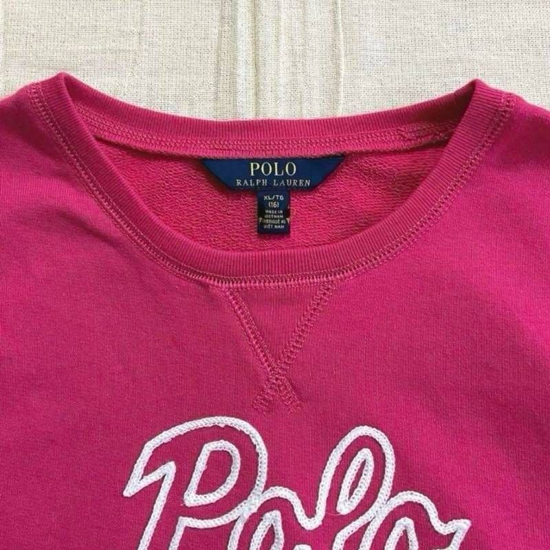 archive POLO RALPH LAUREN ポロラルフローレン RLFC白抜きロゴ刺繍 前