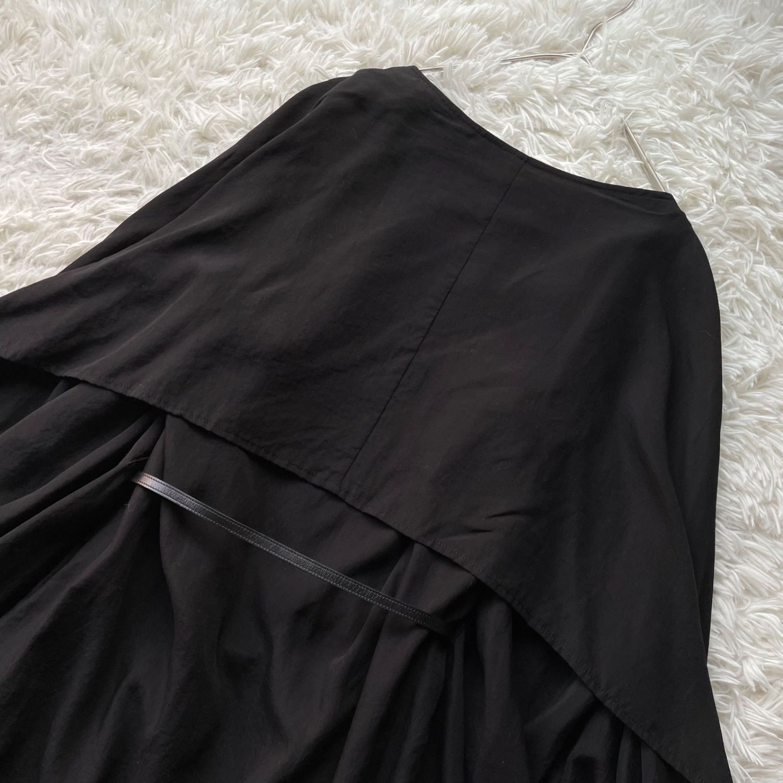 美品 LIMI feu リミフゥ ヨウジヤマモト 変形ポンチョワンピース