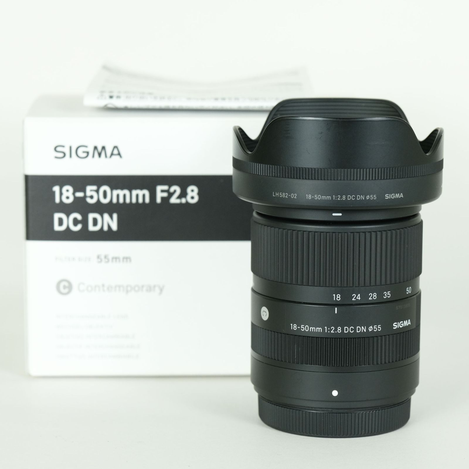 SIGMA 18-50 mm F 2.8 DC DN｜Contemporary フジフイルムX用 FUJIFILM Xマウント
