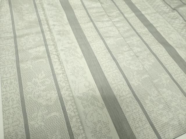 平和屋着物○本場真綿縢結城紬 80亀甲 花間道 証紙付き 正絹 逸品 未